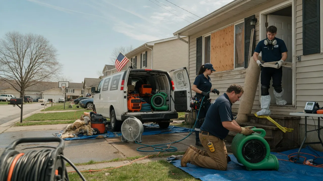 Water Damage Restoration in Jones, MI near me